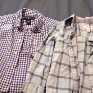 Bundle toddler boys dressy shirts